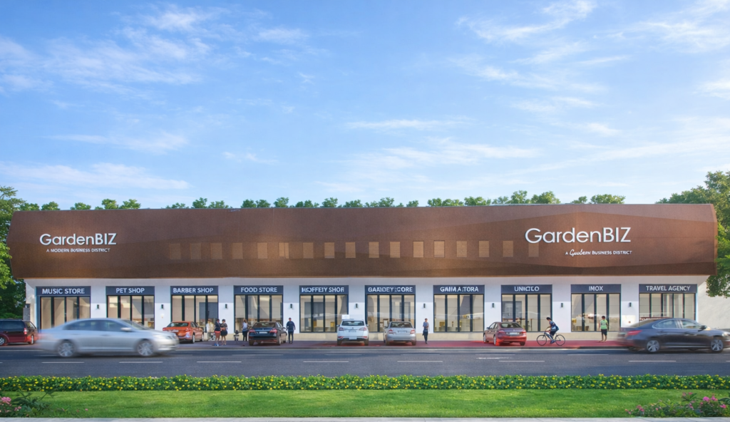 GARDENBIZ kawasan ruko gardenville residence jombang